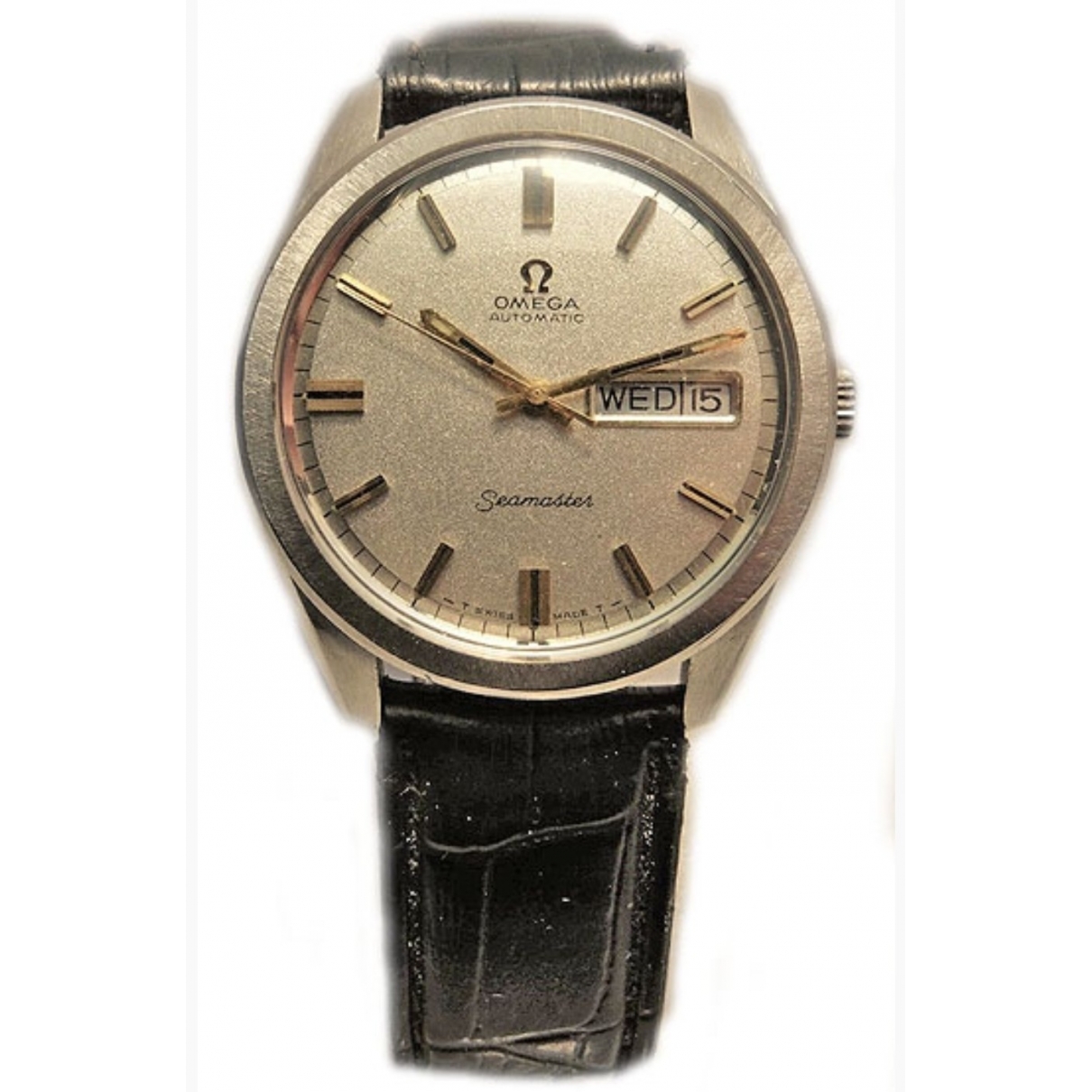 Seamaster watch Omega Silver in Steel 